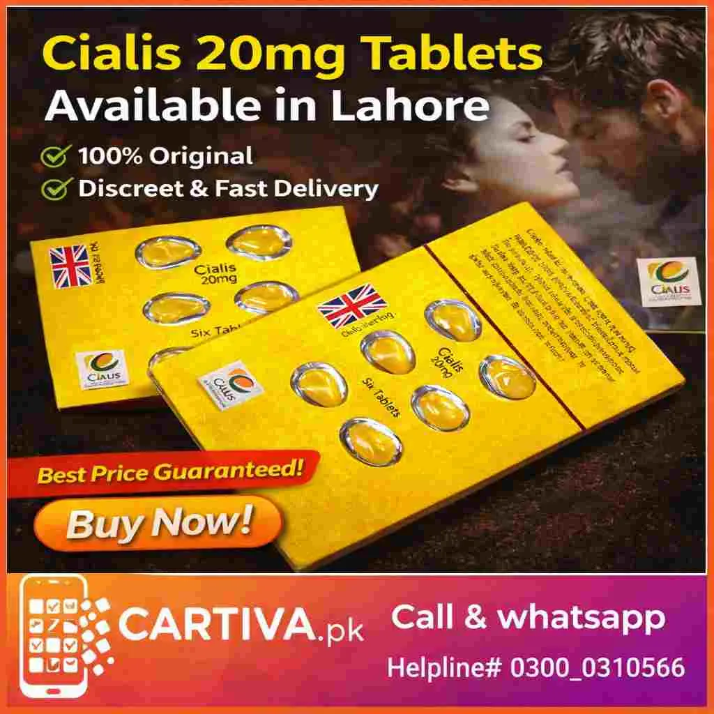 Cialis 20mg Buy in Lahore – Fast & Secure Delivery