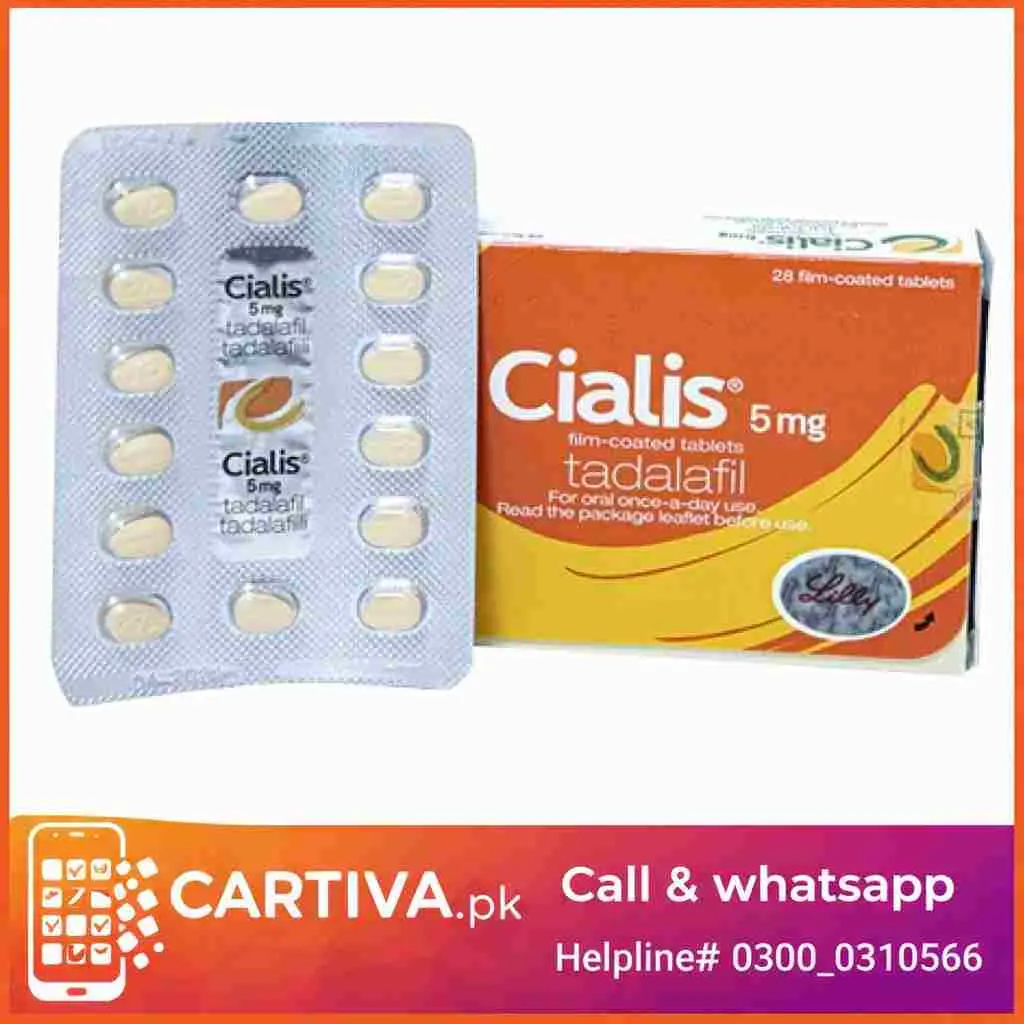 Cialis 5Mg Tablets (Tadalafil) In Pakistan