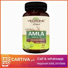 VedaOne Organic Amla 60 Caplets in Pakistan